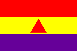 [International Brigades incorrect flag, reported as Republican Provisional Government]